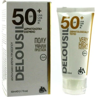 Delousil Crema viso protezione solare SPF50 50ml