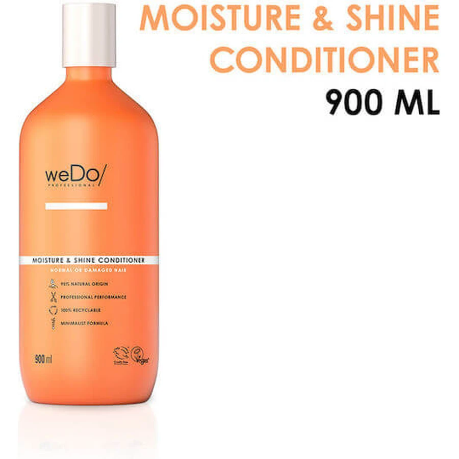 Wedo Professional Moisture & Shine Balsam Hidratare pentru Toate Tipurile de Păr 900ml