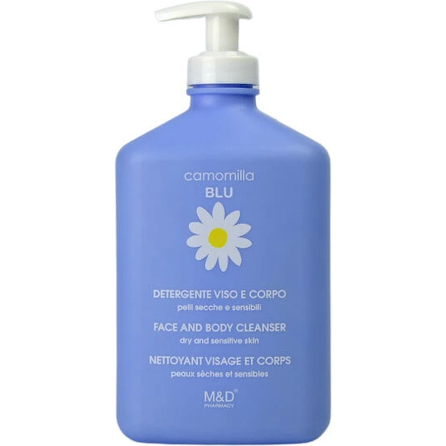 Camomilla BLU Blu Face & Body Cleanser Body Wash Geschikt voor de atopische huid 500ml