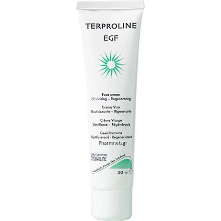 Synchroline Terproline EGF 24h feuchtigkeitsspendende und aufbauende Gesichtscreme mit Hyaluronsäure und Ceramid 30ml