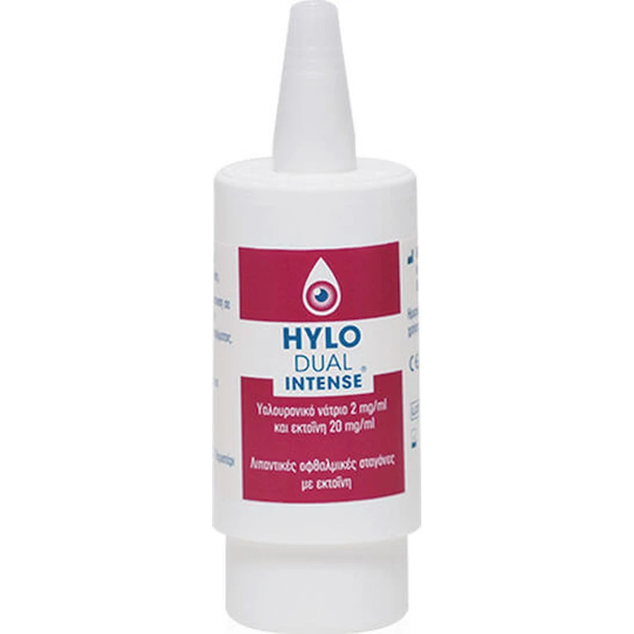Ursapharm Hylo Dual Intense Picături Oftalmice cu Acid Hialuronic pentru Ochi Uscat 10ml