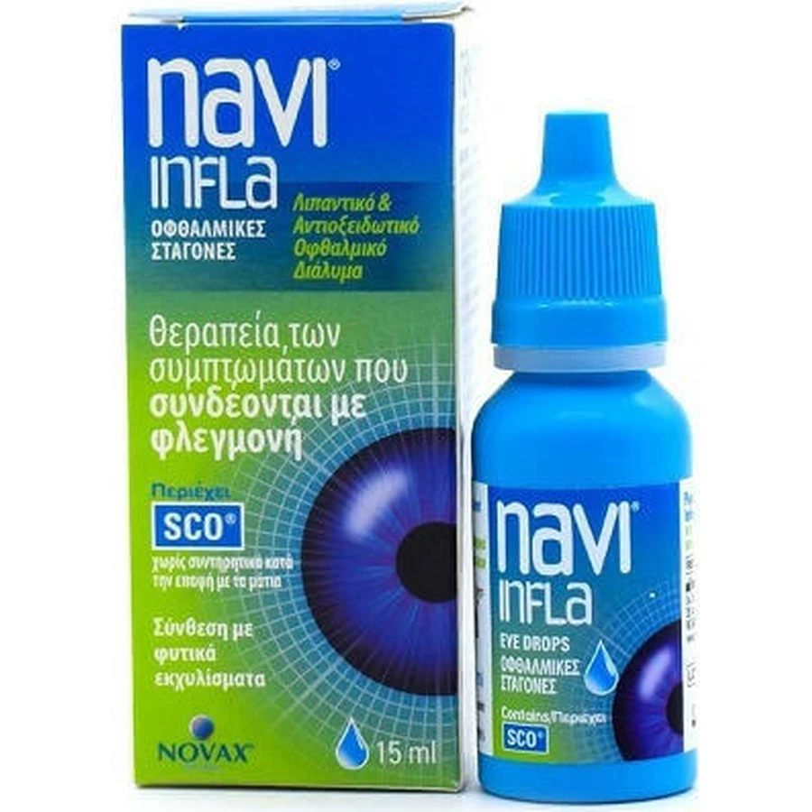 Novax Pharma Navi Infla Augentropfen 15ml