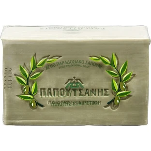 Papoutsanis Zuivere Olijf Groene Zeep 250gr