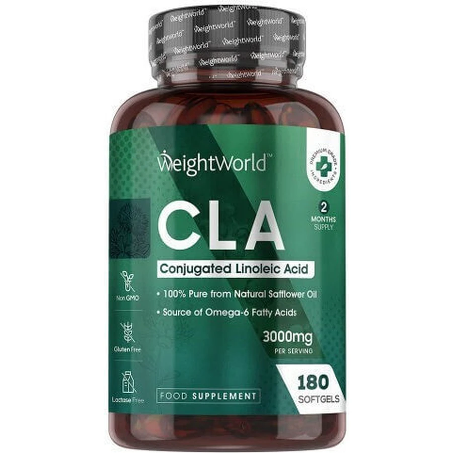 WeightWorld CLA 3000mg 180 softgels