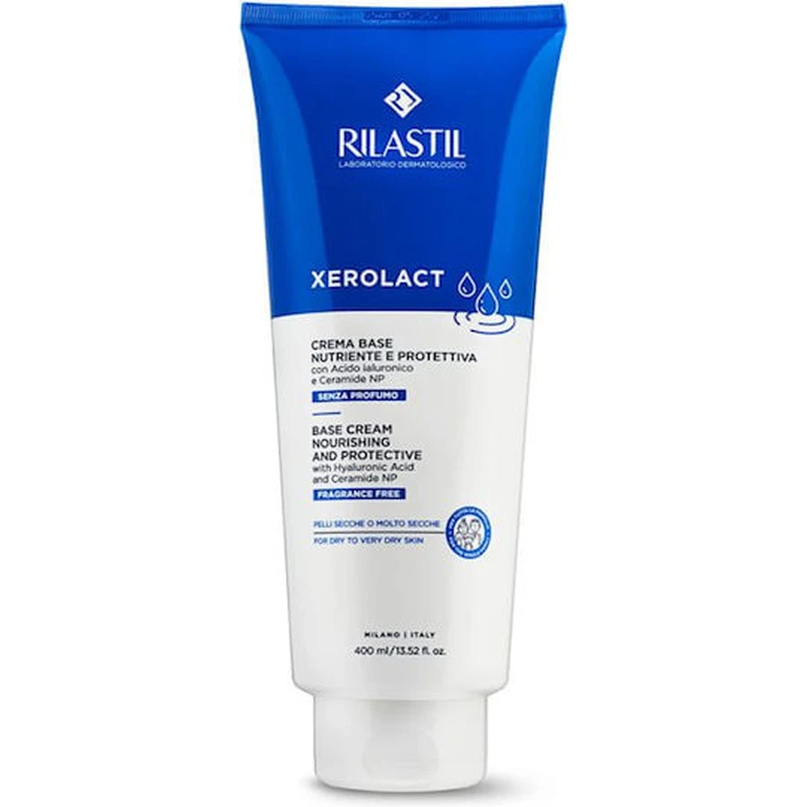 Rilastil Xerolact Moisturizing Body Cream with Hyaluronic Acid for dry/very dry skin 400ml