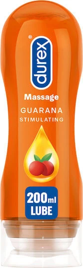 Durex Massage 2 in 1 Guarana Stimulerende Vaginale Glijgel 200ml
