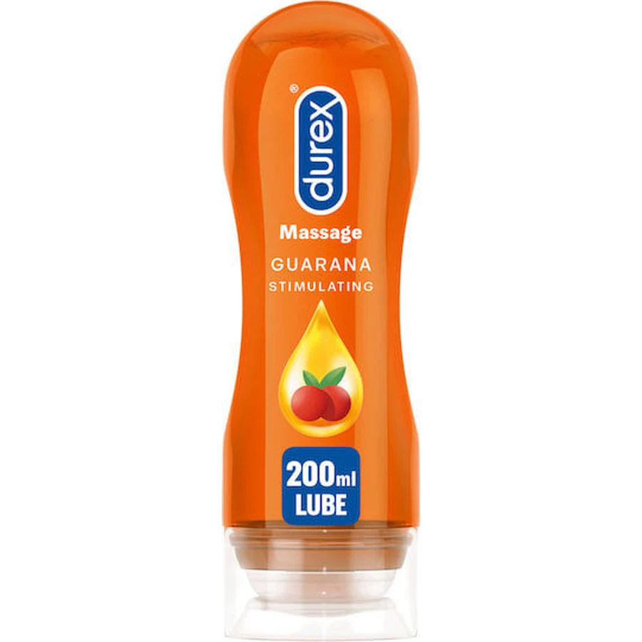 Durex Massage 2 w 1 Guarana Stimulating Vaginal Lubricating Gel 200ml: ceny i cechy