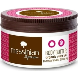 Messinian Spa Biologische Olijfolie Granaatappel en Honing Hydraterende Body Butter met Urea 250ml