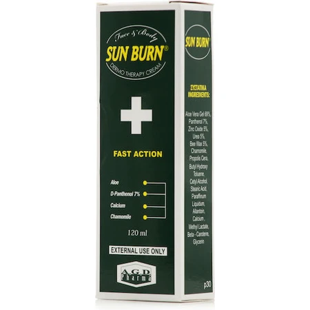 Erythro Forte Sun Burn Dermotherapy Cremă pentru Arsuri 120ml