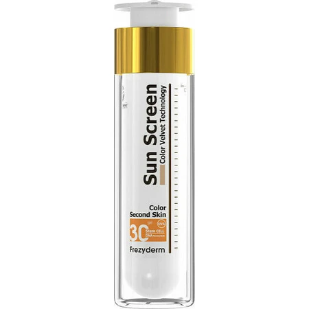 Frezyderm Zonnebrandcrème Kleur Fluweel Waterbestendig Gezichtszonnebrandcrème SPF30 met Pigment 50ml