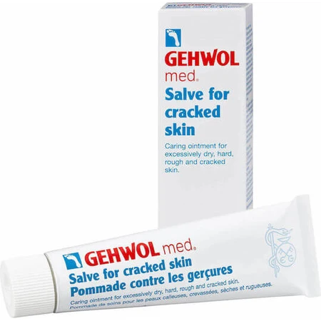 Gehwol Med zalf voor gebarsten huid Hydraterende crème voor gebarsten hielen 125ml