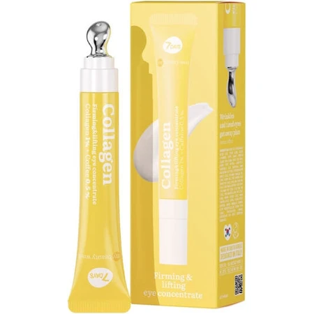 7DAYS MB Cremă Tonifiantă de Ochi pentru Strălucire cu Vitamina C și Colagen 18ml