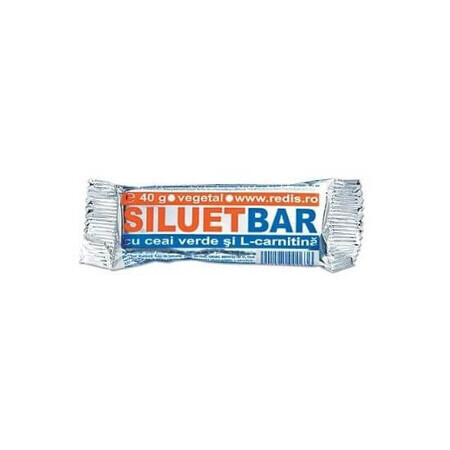 Siluet bar with green tea and L-carnitine, 40 g, Redis