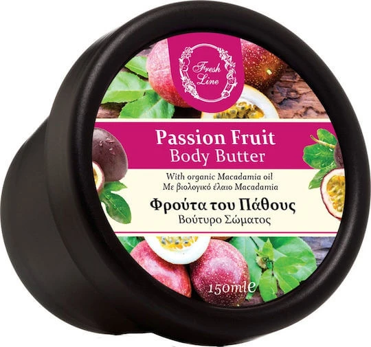 Fresh Line Passievrucht met Organische Macadamia Body Hydraterende Macadamia Butter 150ml