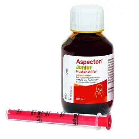 Aspecton Junior Hustenstiller Isländisch Moos, 100 ml, Krewel Meuselbach