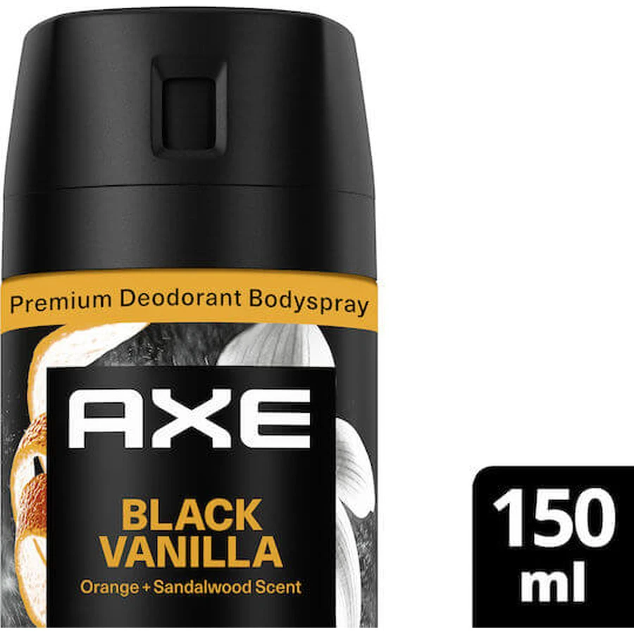 Axe Vanilla Déodorant Spray Sans Aluminium 150ml