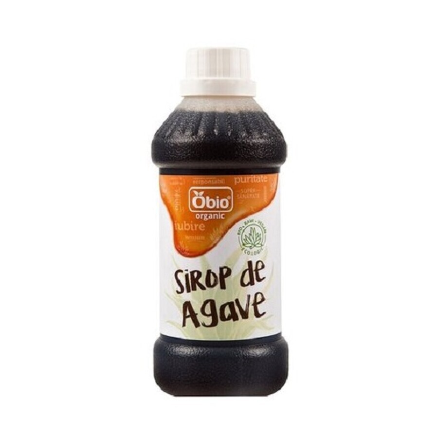 Sciroppo Agave Raw Dark Eco, 500 ml, Obio