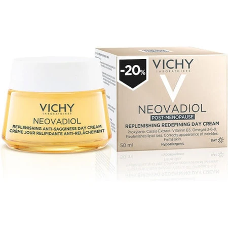 Vichy Neovadiol Neovadiol Crema de Día Post-Menopausia Rica en Hidratación y Antienvejecimiento con Colágeno para Rostro 50ml