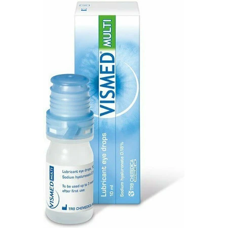 TRB Chemedica Vismed Multi Picături Oftalmice cu Acid Hialuronic pentru Ochi Uscat 10ml