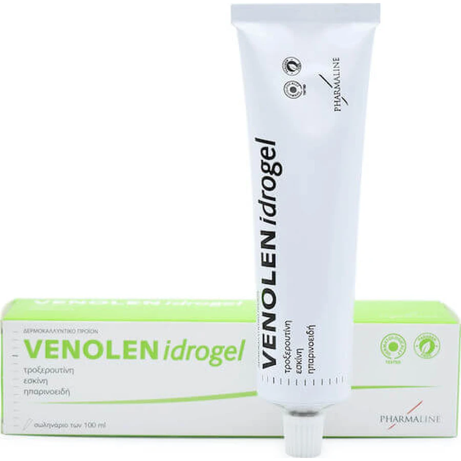 Pharmaline Venolen Idrogel Befeuchtendes Gel für müde Füße 100ml