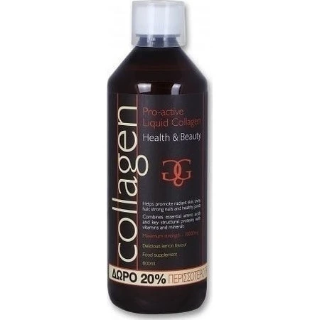 Total Health Solutions Pro-actief Vloeibaar Collageen 600ml Citroen