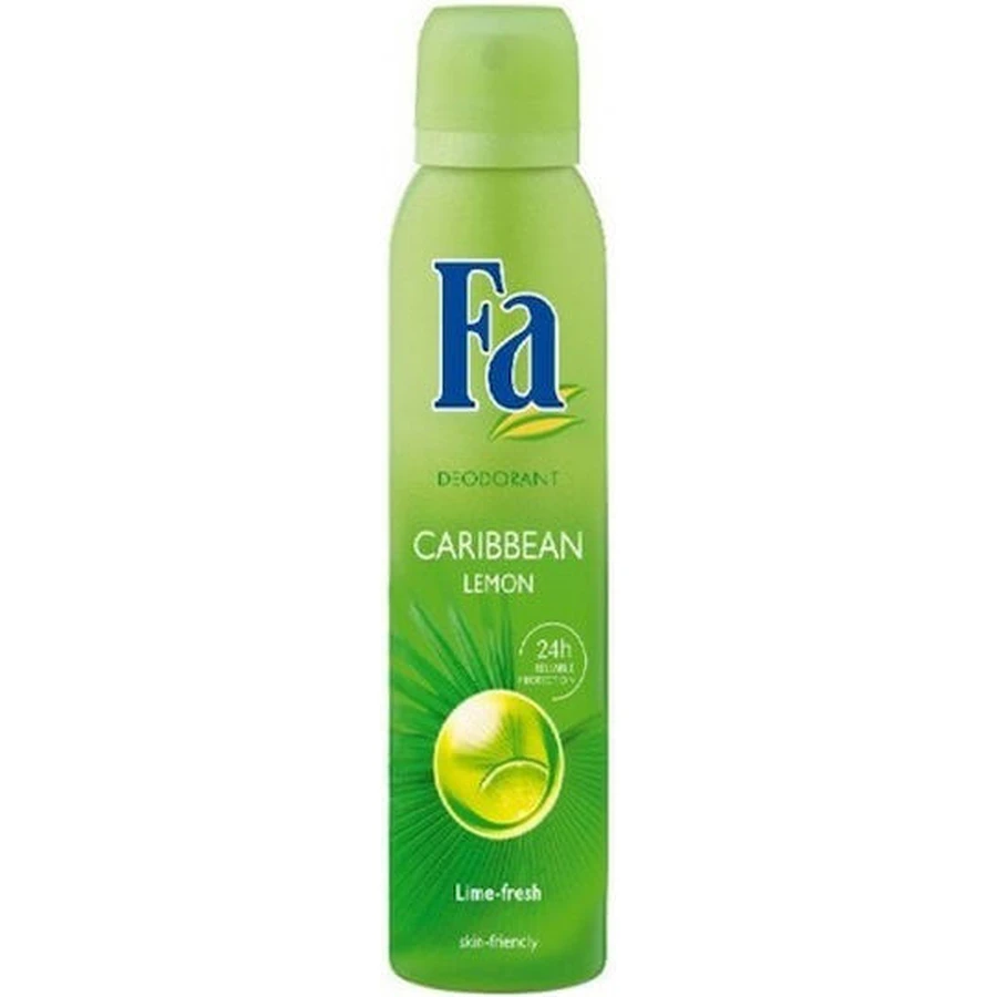 Fa Caribbean Lemons Exotic Fresh 48h Deodorant 48h sub formă de Spray 150ml