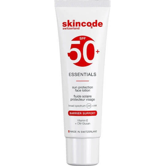Skincode Essentials Sun Protection Waterproof Zonnebrandlotion Voor Gezicht Zonbescherming (SPF)50+ 50ml 50ml