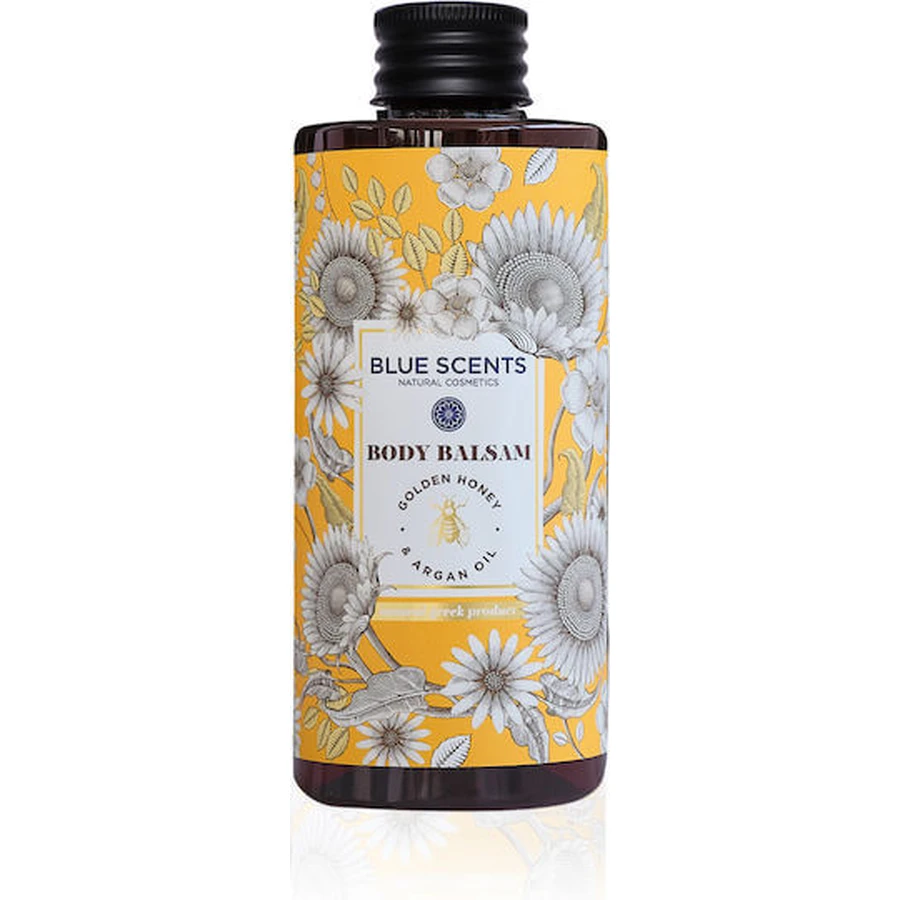 Blue Scents Lozione idratante per il corpo al miele d'oro e all'olio di argan per tutti i tipi di pelle 300 ml