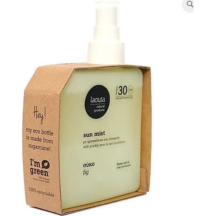 Laouta Natural Products Syko Sonnenschutz Körper Nebel SPF30 200ml