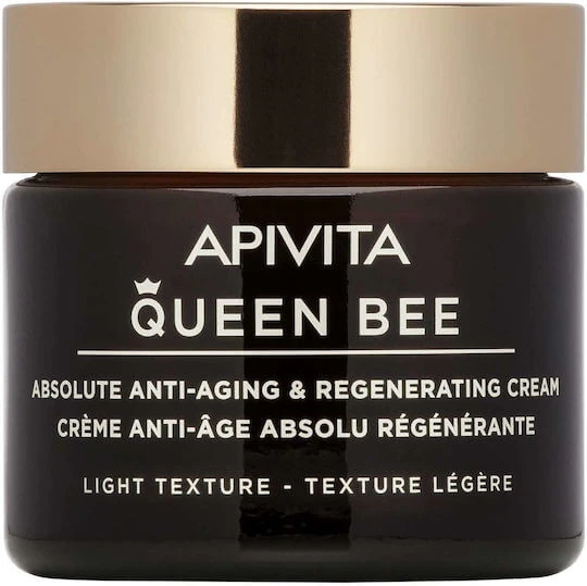 Apivita Queen Bee Light Anti-Ageing en Opbouwende Gezicht Dagcrème met Panthenol 50ml