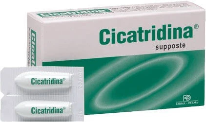 Cicatridine zetpillen met hyaluronzuur voor het rectum, 10 zetpillen X 2g