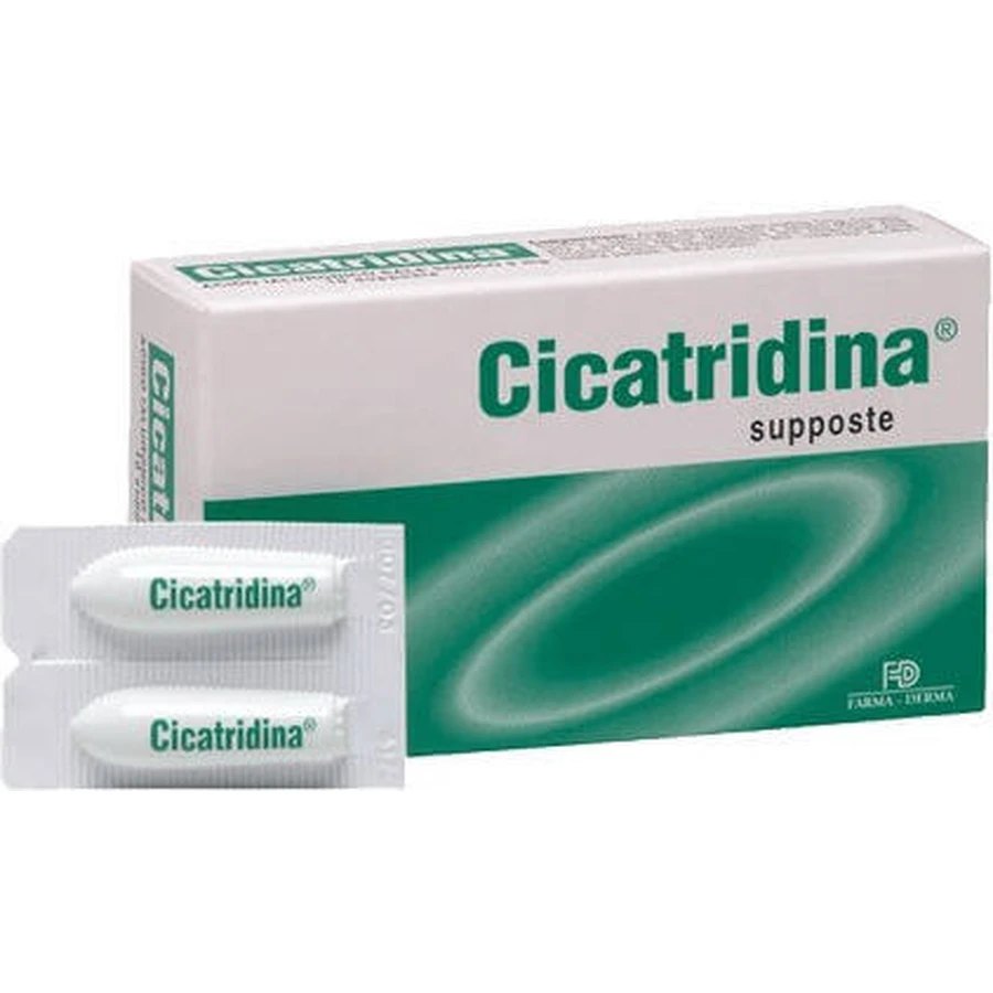 Cicatridin Zäpfchen mit Hyaluronsäure für das Rektum, 10 Zäpfchen X 2g