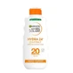Garnier Ambre Solaire Protecție Înaltă Cremă Solară Rezistentă la Apă pentru Corp SPF20 200ml