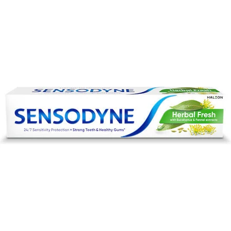 Sensodyne Herbal Fresh Pasta do zębów dla wrażliwych zębów 75ml: ceny i cechy