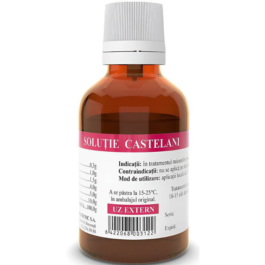 Solutie Castelani, 25 ml, Tis Farmaceutic