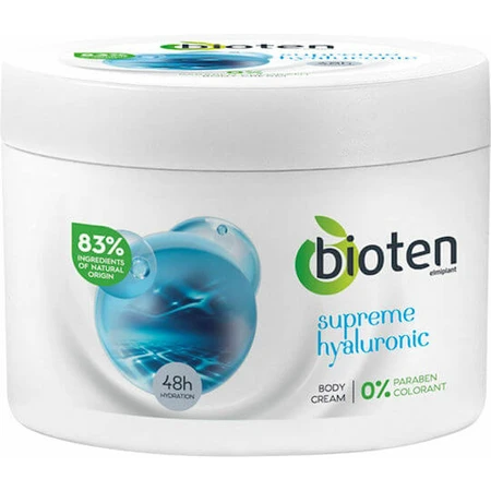 Bioten Supreme Hyaluronic Hyisturising Body Lotion with Hyaluronic Acid for Dry Skin 250ml