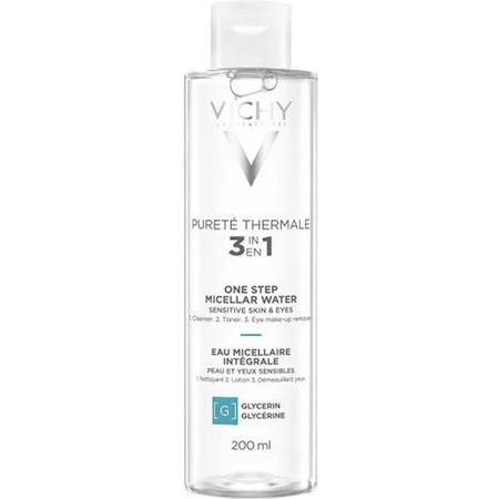 Vichy Purete Thermale Micellar Water Makeup Removing Makeup Face & Eyes 200ml