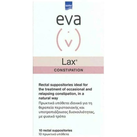 InterMed Eva Verstopfung Lax Zäpfchen 10pcs