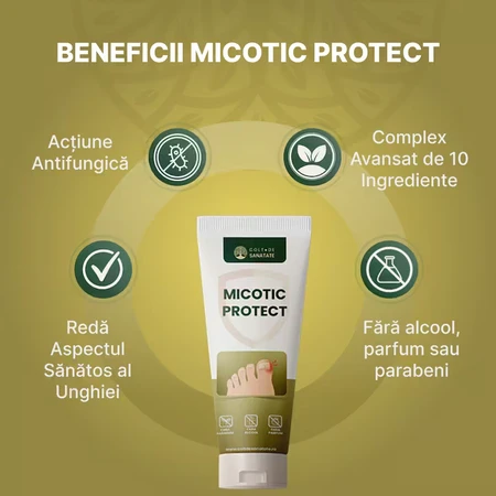 Micotic Protect: Antifungal Ointment for Nail Fungus, 70 ml, Health Fang