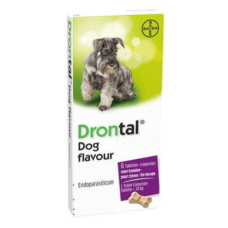 Drontal Hundegeschmack, Box 102 Tabletten