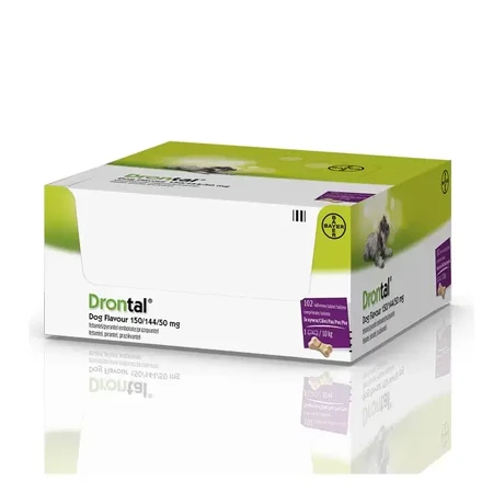 Drontal Hundegeschmack, Box 102 Tabletten