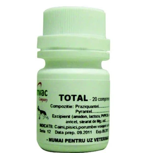 Total, 20 comprimidos
