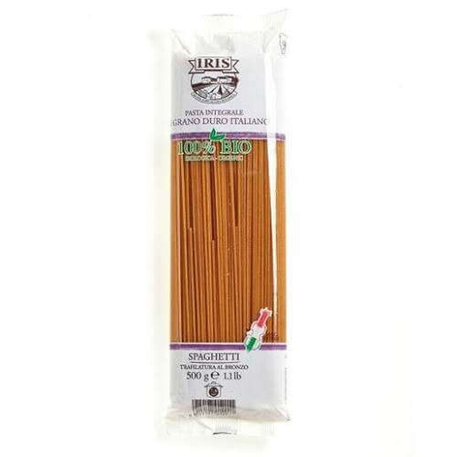 Spaghetti integrali biologici, 500 g, Iris Bio