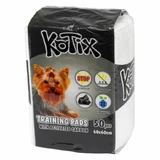 Set of 50 hygienic absorbent mats for dogs Kotix, with activated carbon, 60 x 60 cm