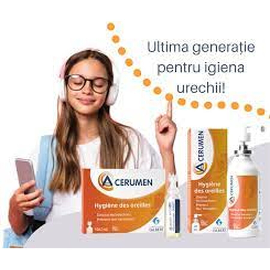 Spray voor oorhygiëne, A-Cerumen, 40 ml, Gilbert