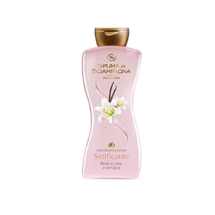 Creamy bath foam with silk effect, rose and vanilla essence, 650 ml, Spuma Di Sciampagna