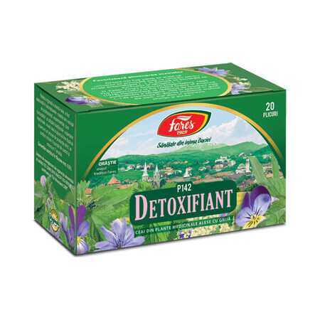 Detox Thee, P142, 20 zakjes, Fares