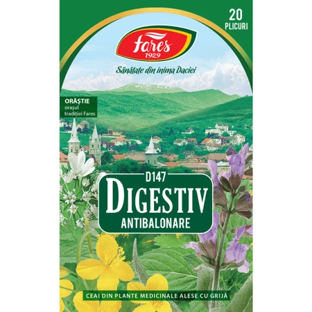 Digestiv Tea, D147, 20 sachets, Fares