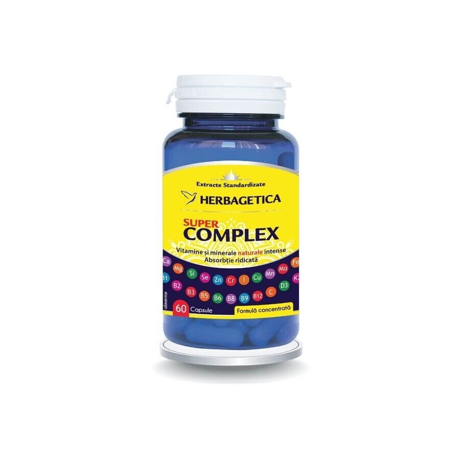 Super Complex, 60 capsule, Herbagetica