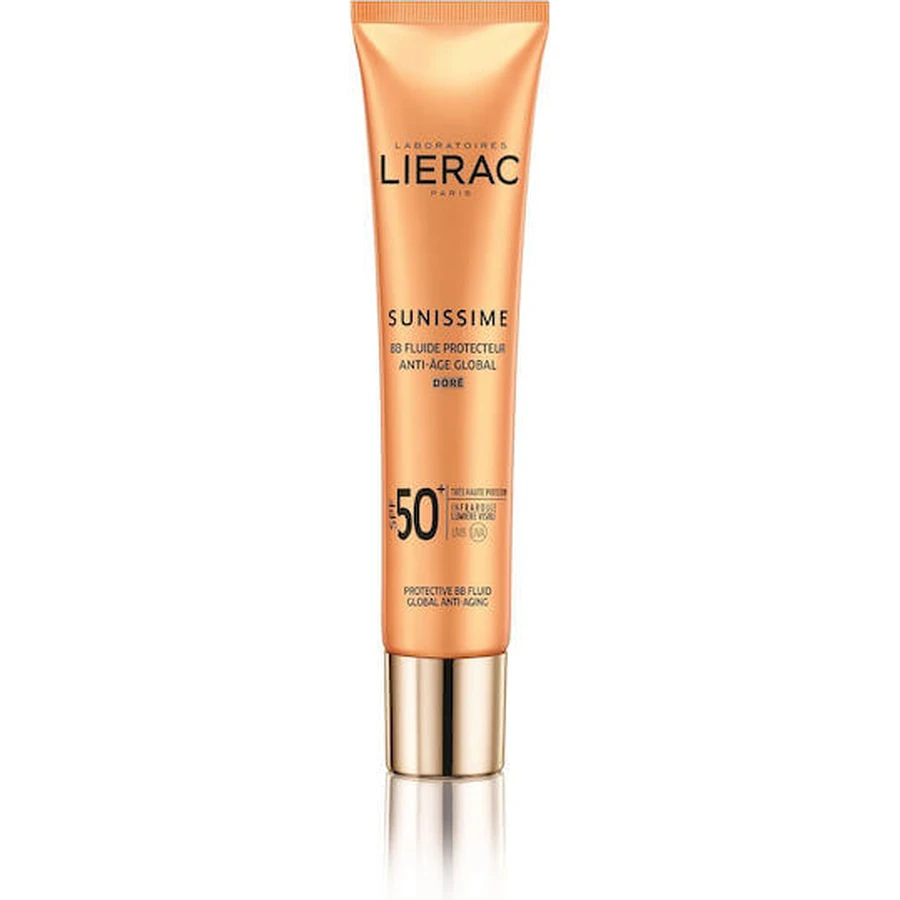 Lierac Sunissime BB Fluide Anti Age Global Golden Sun Cream SPF50 avec Pigment 40ml